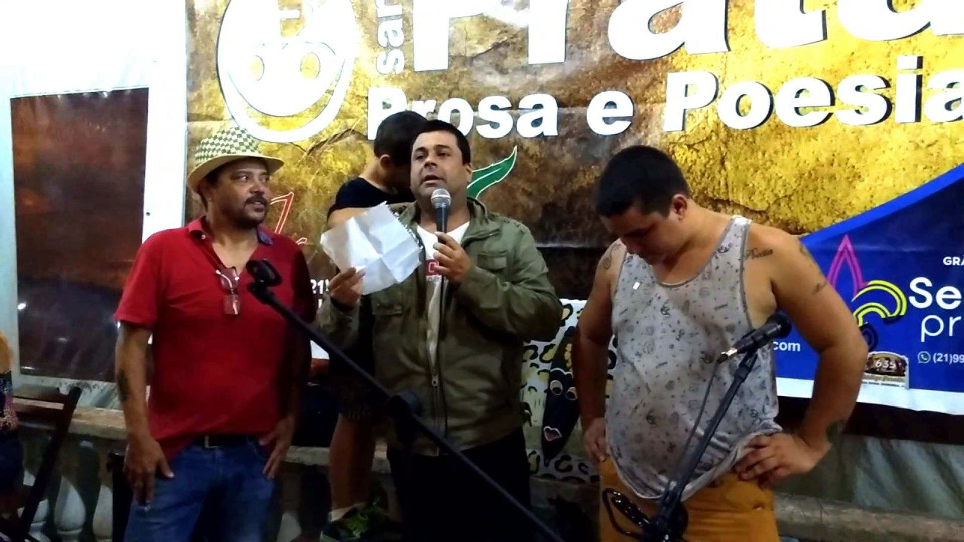 Sarau Prata, Prosa e Poesia